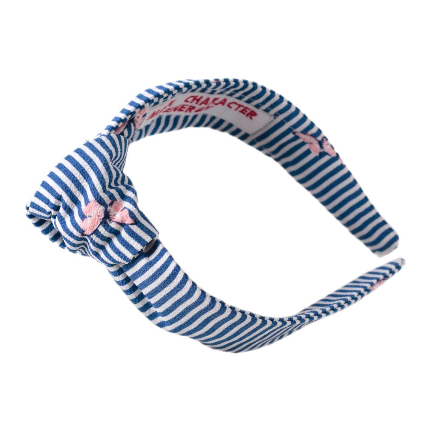 Blue-White Stripes Knot Headband