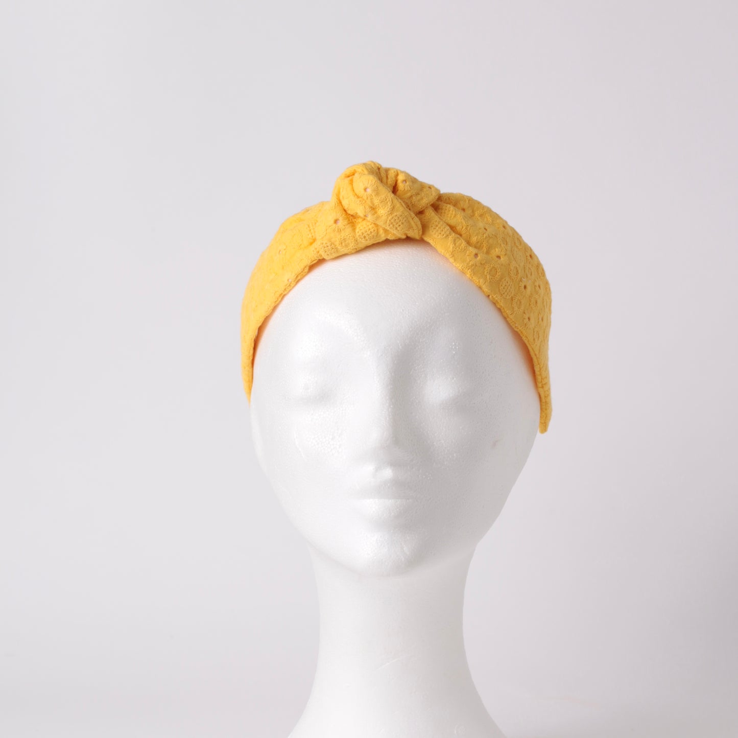 Yellow Madeira Knot Headband