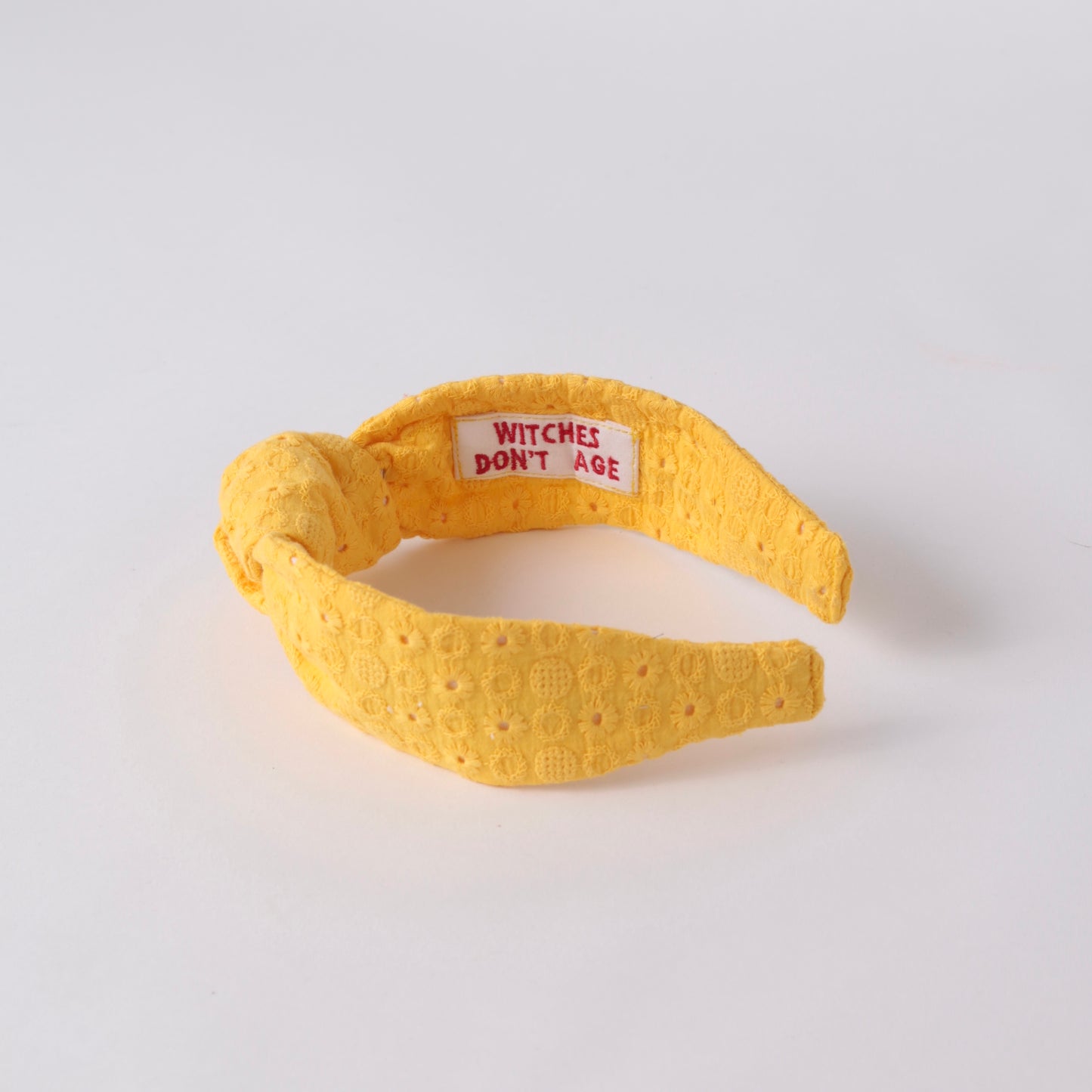 Yellow Madeira Knot Headband