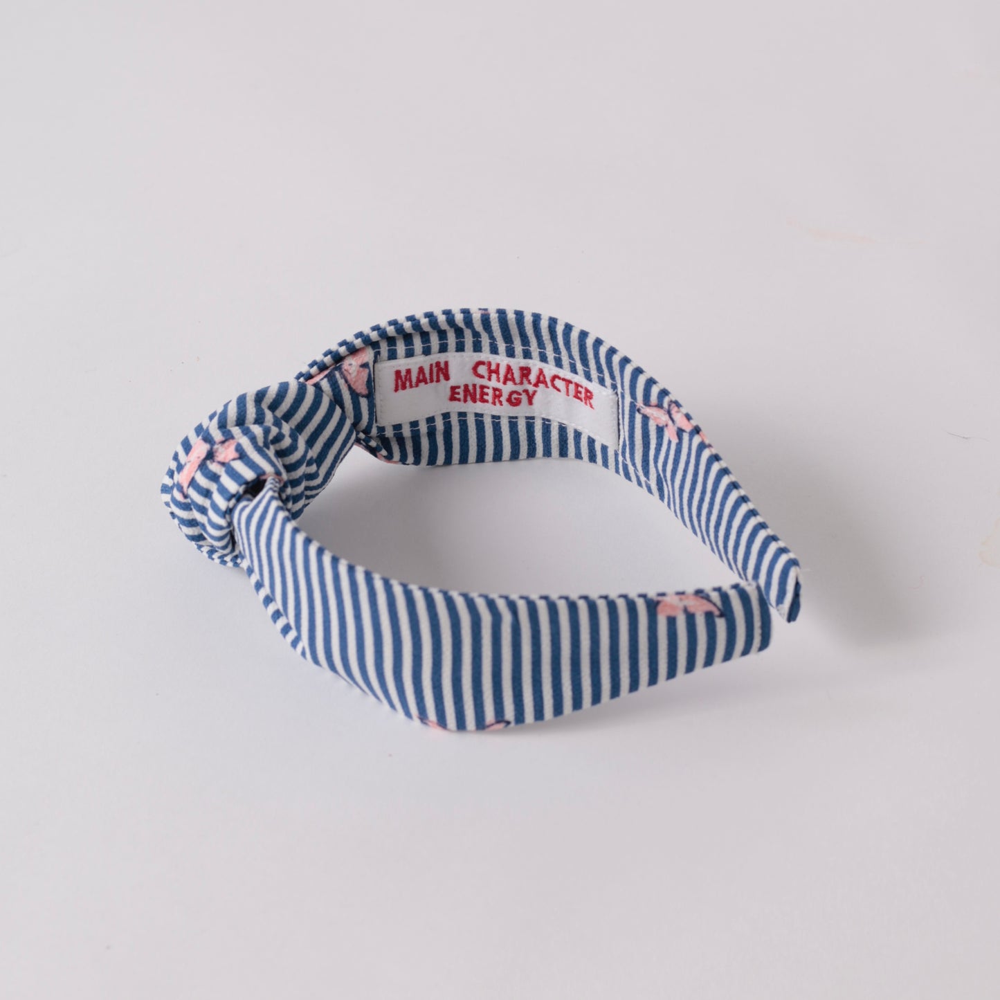 Blue-White Stripes Knot Headband