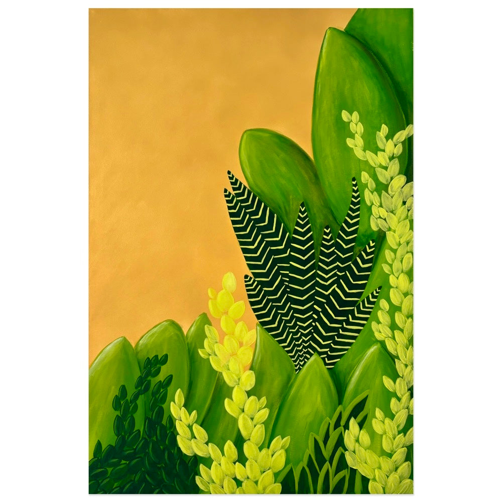 Gold leafs