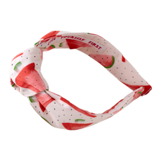 Watermelon Knot Headband