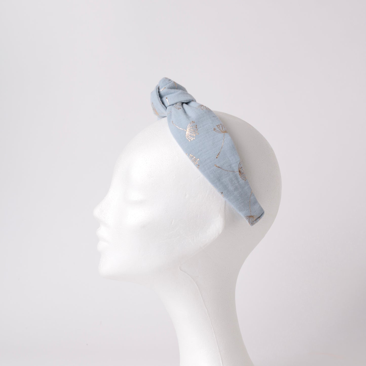 Light Blue Knot Headband