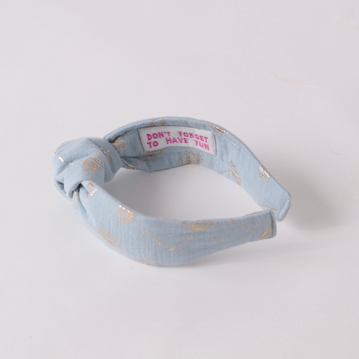 Light Blue Knot Headband