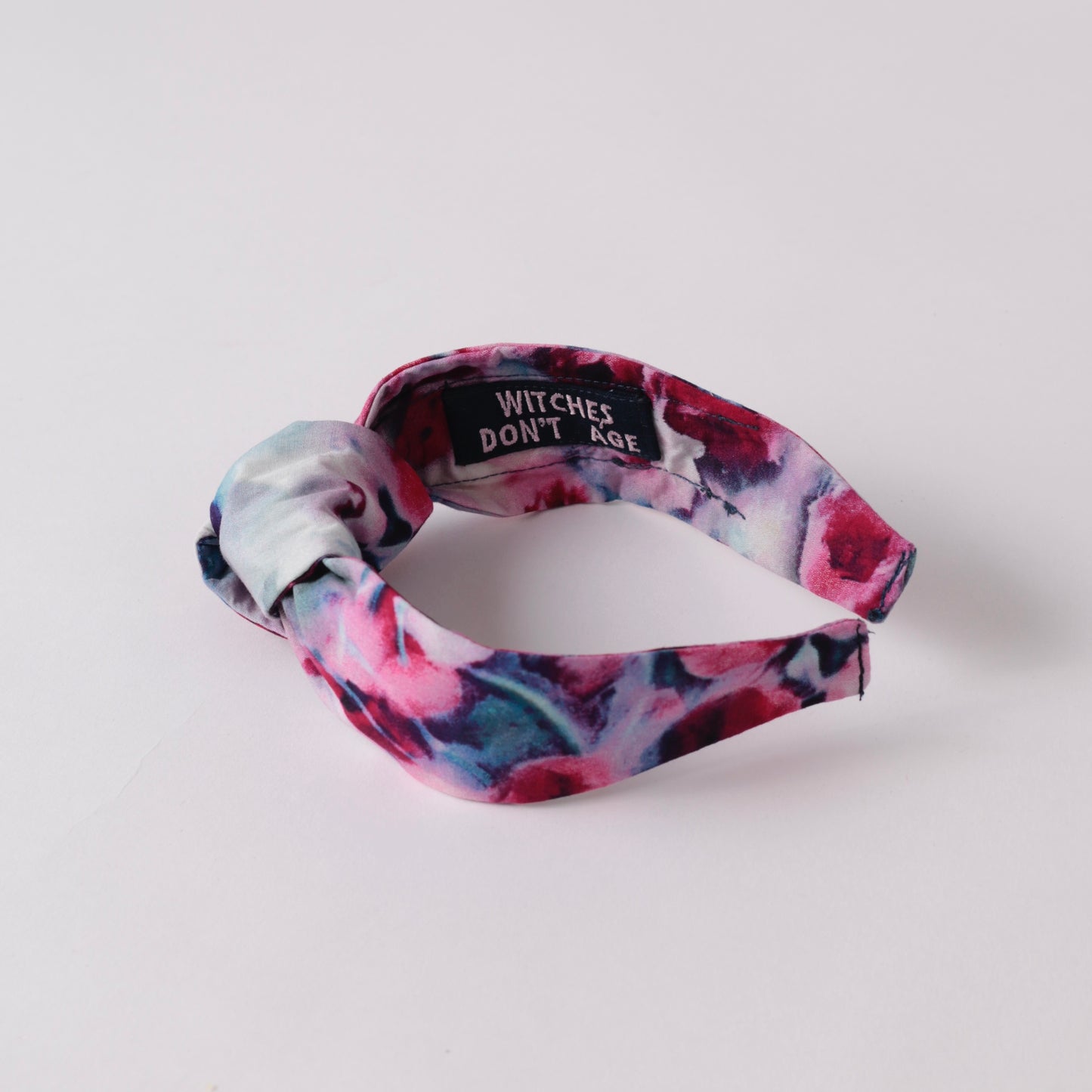 Blue-Pink Knot Headband