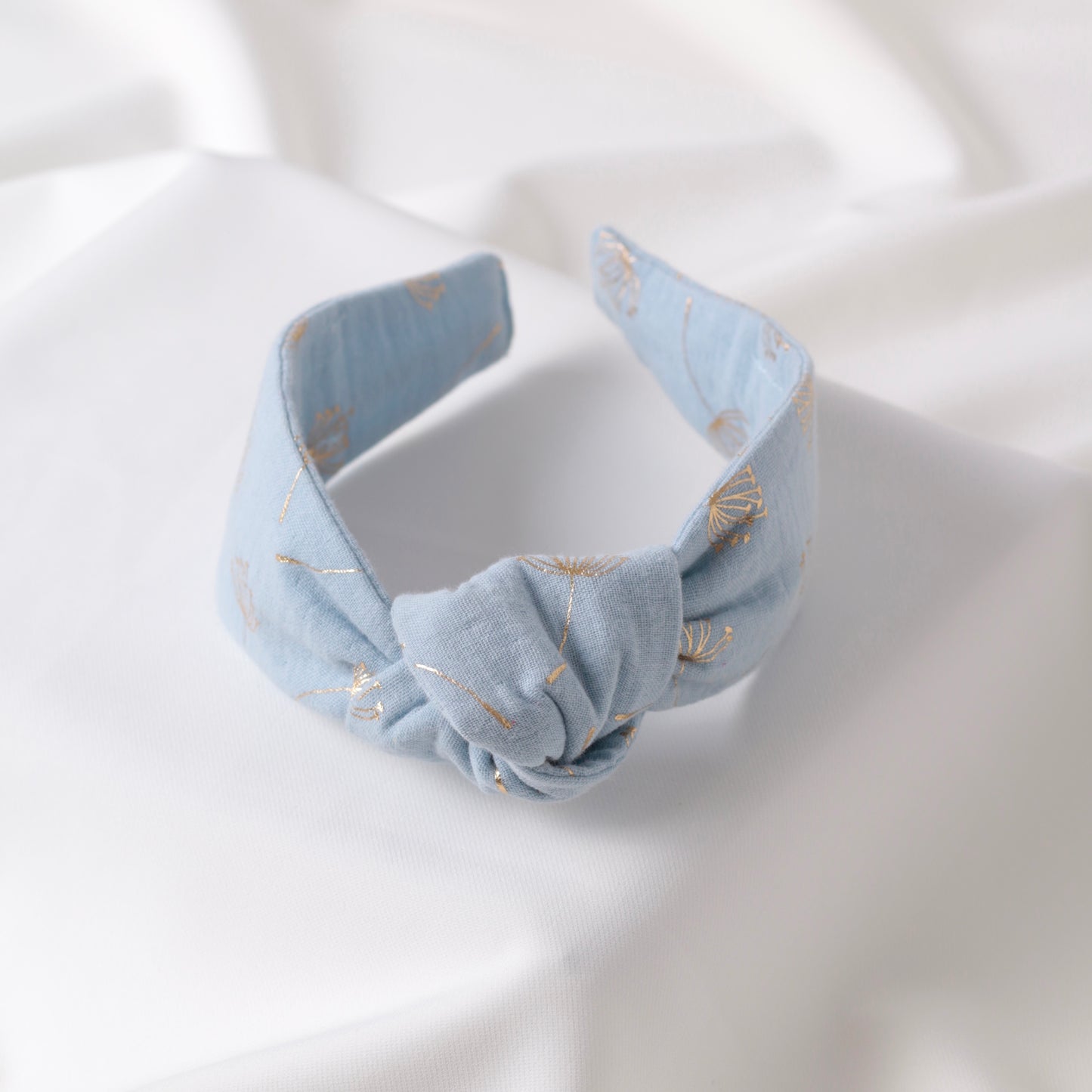 Light Blue Knot Headband