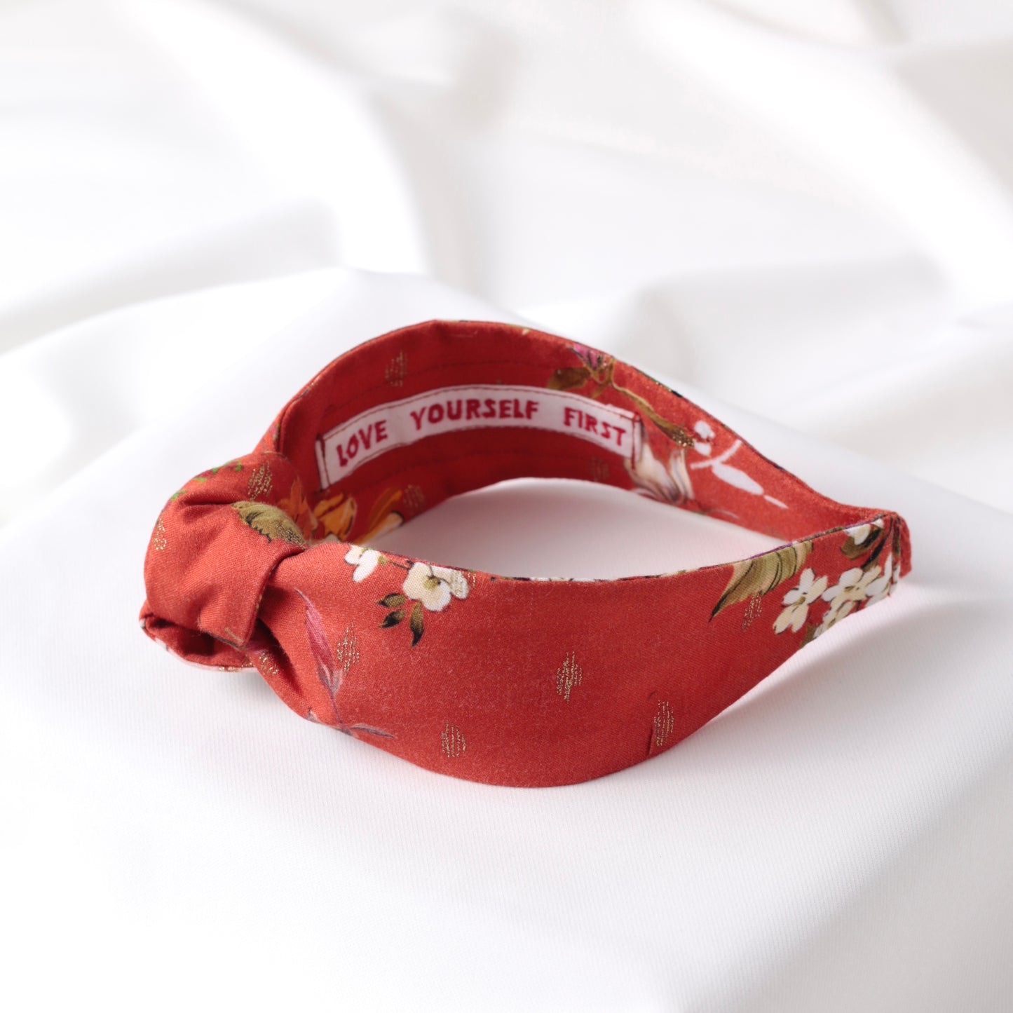 Cinnamon Floral Knot Headband